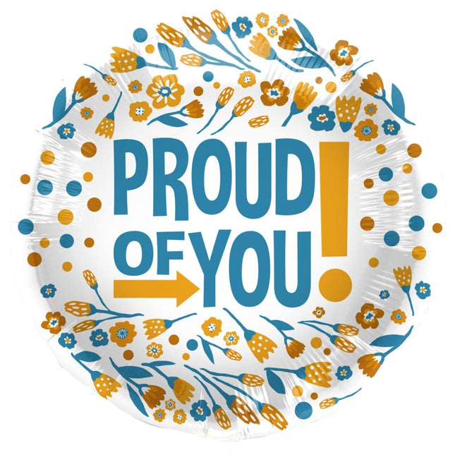 Helium Ballon Proud Of You Leeg 45cm van Folat koop je bij Partywinkel