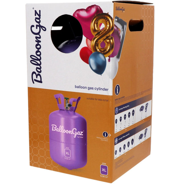 Helium Tank met 200 Ballonnen en Lint van Partywinkel koop je bij Partywinkel