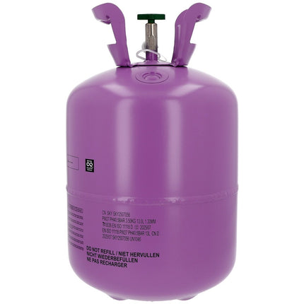 Helium Tank met 50 Ballonnen en Lint van Partywinkel koop je bij Partywinkel
