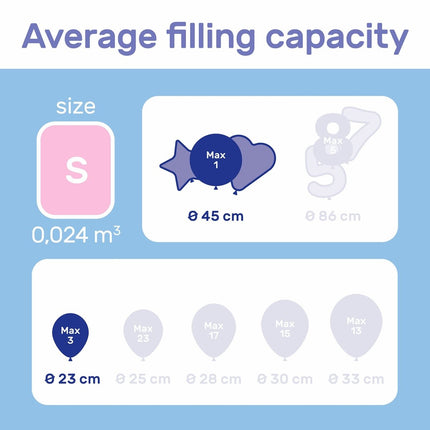 Helium Tank Voor 45cm Folie Ballon van Folat koop je bij Partywinkel