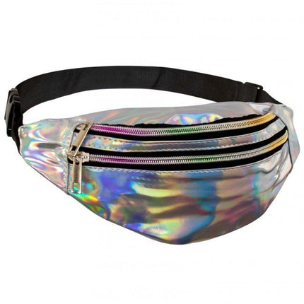 Heuptasje Holografisch Zilver van PartyXplosion koop je bij Partywinkel