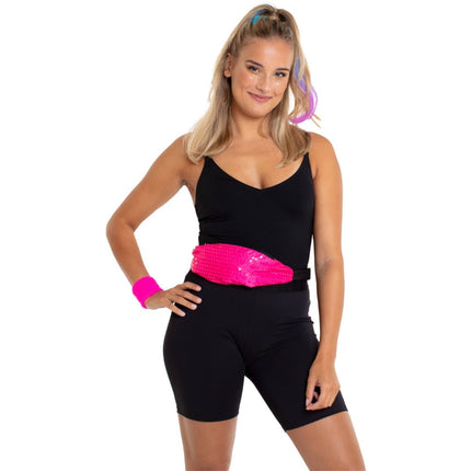 Heuptasje Neon Roze van Folat koop je bij Partywinkel