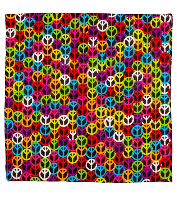 Hippie 60S Bandana 55cm van Widmann koop je bij Partywinkel