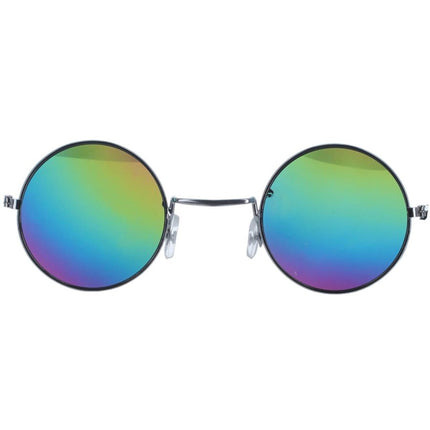 Hippie Bril Spiegelglas van Smiffys koop je bij Partywinkel