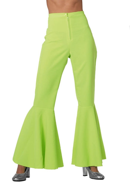Hippie Broek Groen Dames van Wilbers & Wilbers koop je bij Partywinkel