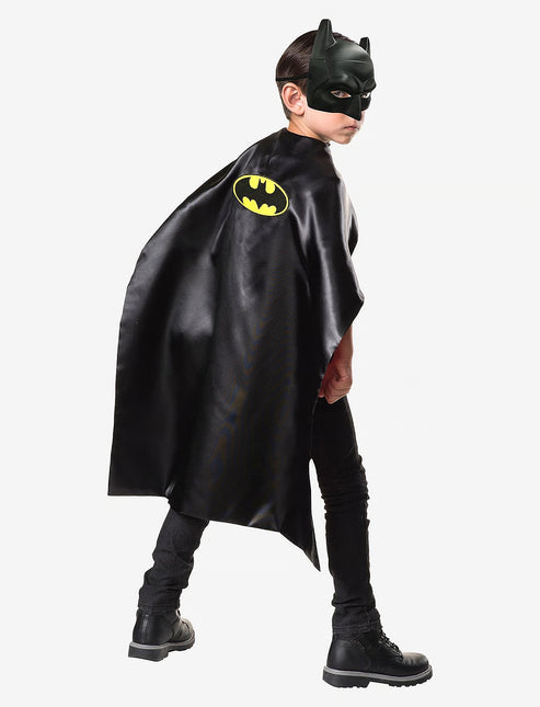 Set mantello e maschera di Batman bambino
