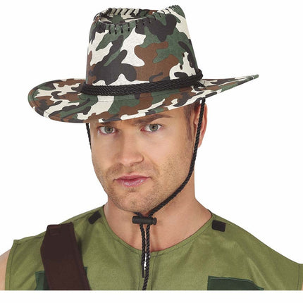 Hoed Camouflage van Fiestas Guirca koop je bij Partywinkel