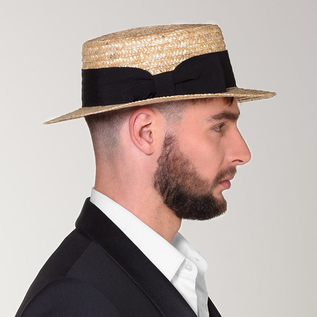 Hoed Canotier van Boland koop je bij Partywinkel