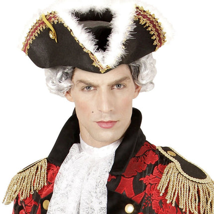 Hoed Tricorn Kapitein van Widmann koop je bij Partywinkel
