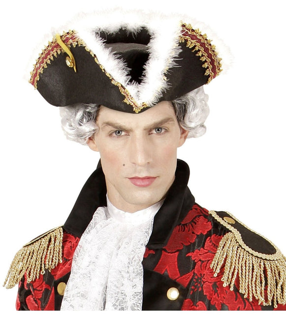 Hoed Tricorn Kapitein van Widmann koop je bij Partywinkel