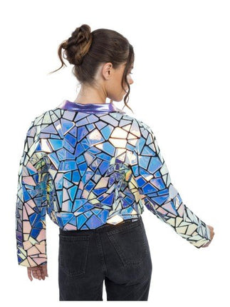 Holografisch Jasje Dames van CHAKS koop je bij Partywinkel