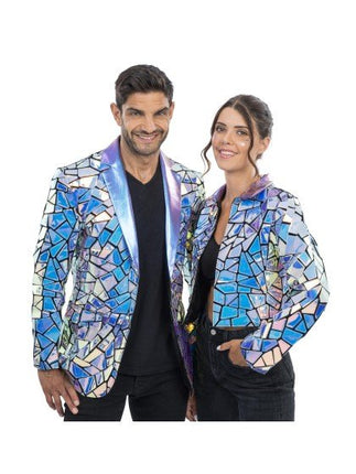 Holografisch Jasje Dames van CHAKS koop je bij Partywinkel