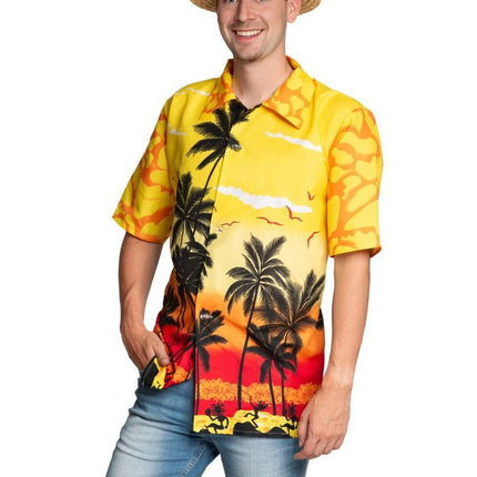 Camicia hawaiana Paradise Yellow