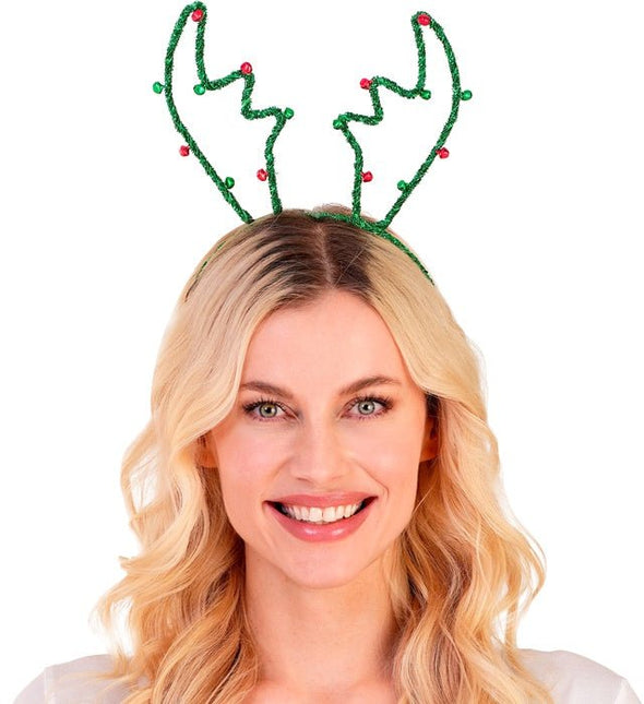 HOOFDBAND RENDIER GROEN van Widmann koop je bij Partywinkel