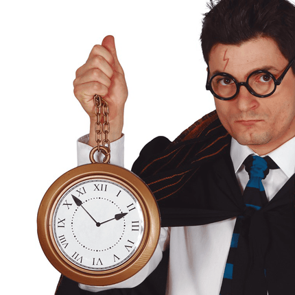 Horloge En Ketting 20cm van Fiestas Guirca koop je bij Partywinkel