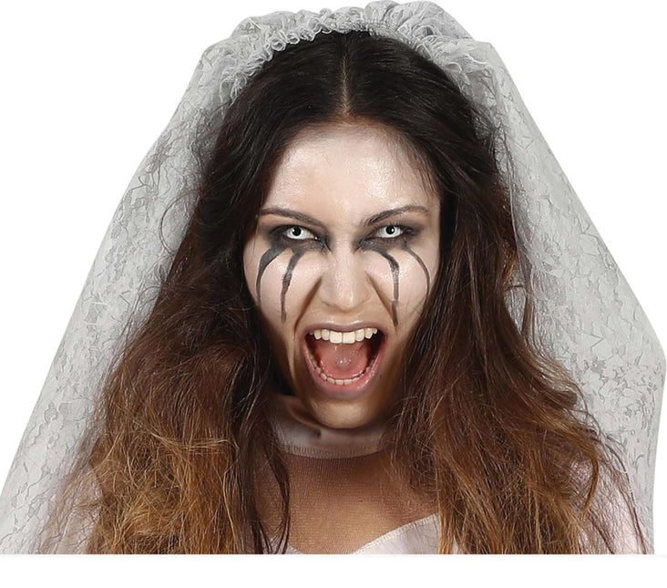 Horror Geest Halloween Kostuum Dames van Fiestas Guirca koop je bij Partywinkel