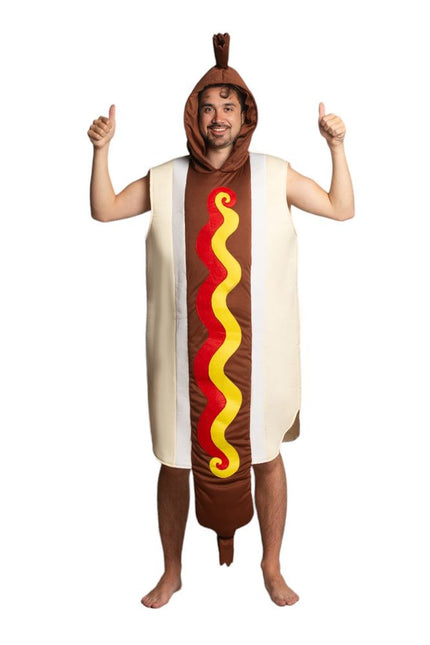 Hotdog - One Size van Partychimp koop je bij Partywinkel