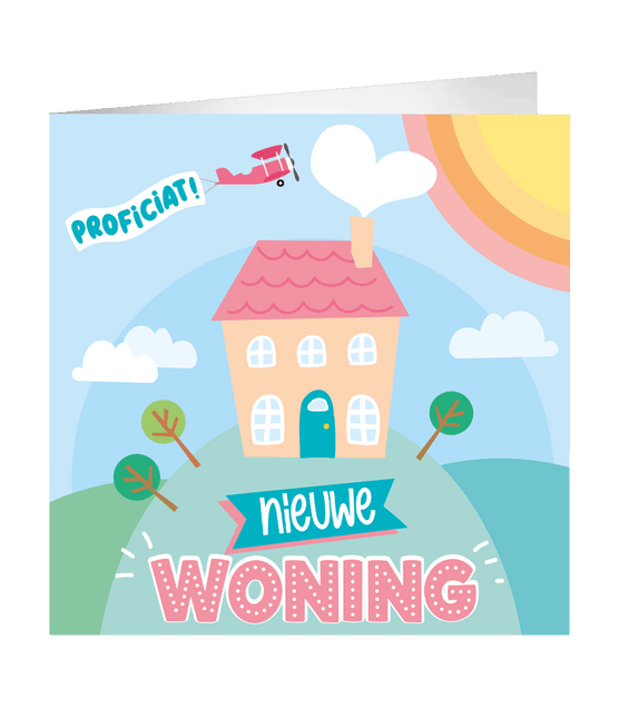 Housewarming Wenskaart 23cm - Partywinkel - 8716764245077