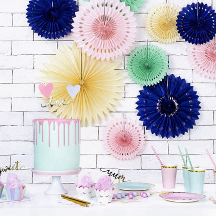 Houten Bestek Lichtroze 16cm 18 delig van Partydeco koop je bij Partywinkel