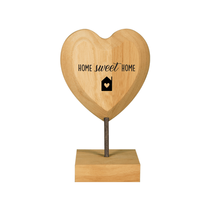 Houten Hart Home Sweet Home van Paper Dreams koop je bij Partywinkel