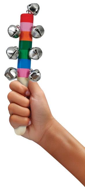 Houten Jingle Bell Ratel 20cm van Fiestas Guirca koop je bij Partywinkel