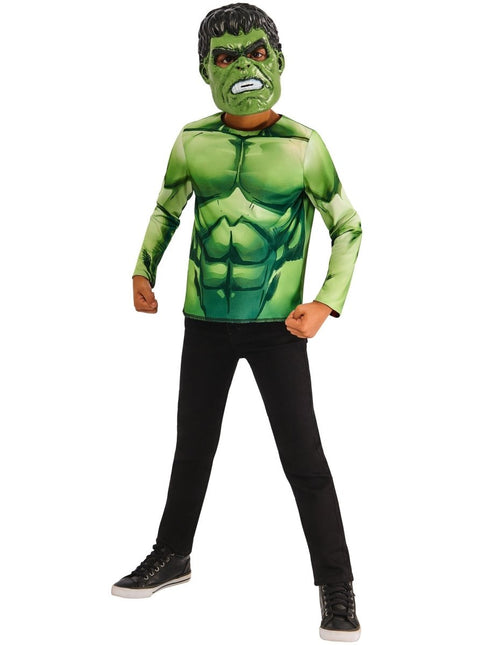 Hulk Reversible Shirt en Maskers Kind van Rubies koop je bij Partywinkel