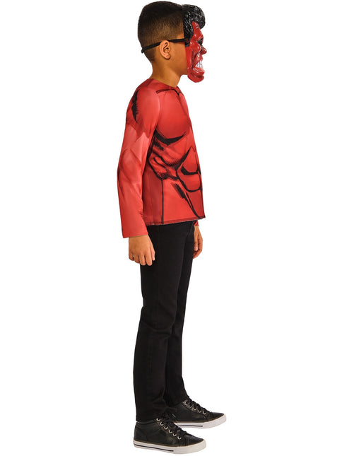 Camicia e maschere reversibili di Hulk Bambino