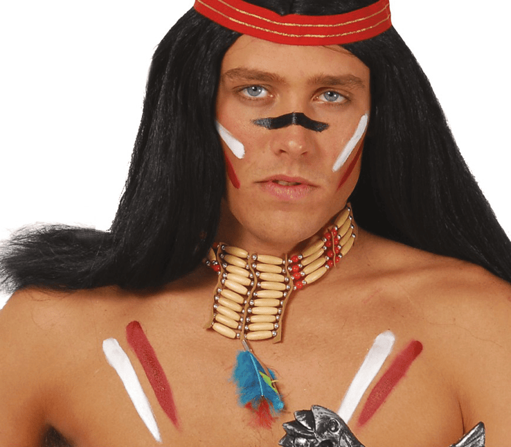 Indiase Borstversiering van Fiestas Guirca koop je bij Partywinkel