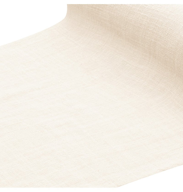 Tovaglia di cotone avorio da 2,4 m