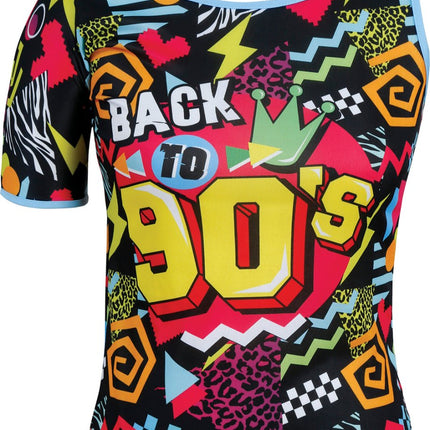 Jaren 90 Shirt Gekleurd Dames van Fiestas Guirca koop je bij Partywinkel