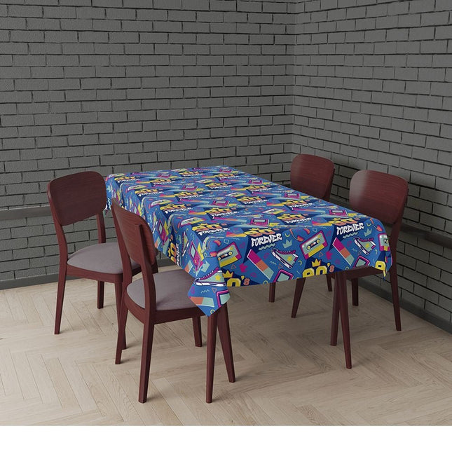 Jaren 90 Tafelkleed van Fiestas Guirca koop je bij Partywinkel