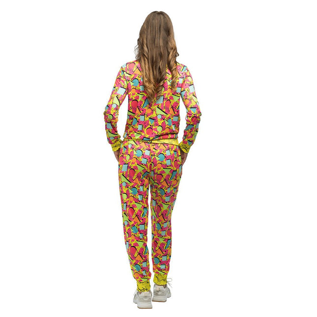Jaren 90 Trainingspak Fout Dames Uv - Partywinkel - 8712026886309