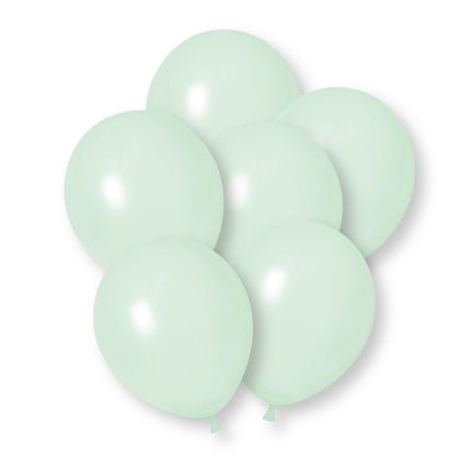Palloncini verde pastello 30 cm, 50 pezzi