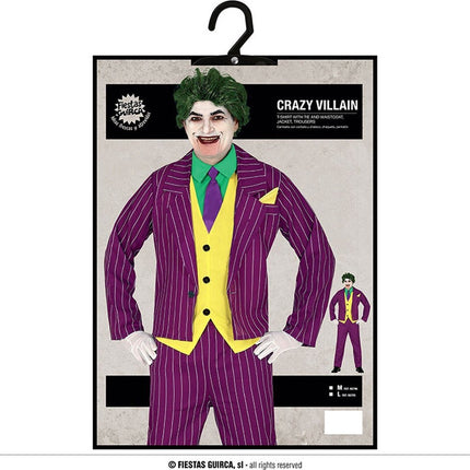 Joker Kostuum Heren Schurk van Fiestas Guirca koop je bij Partywinkel