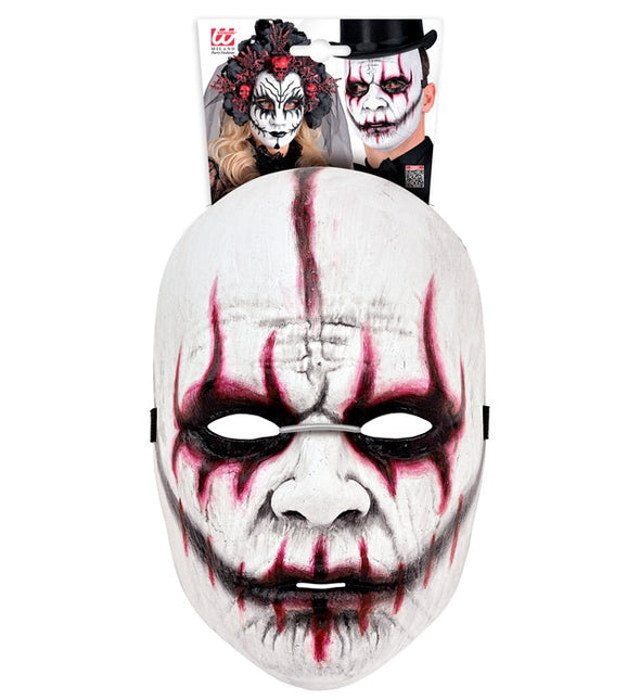 Joker Masker Wit Evil van Widmann koop je bij Partywinkel