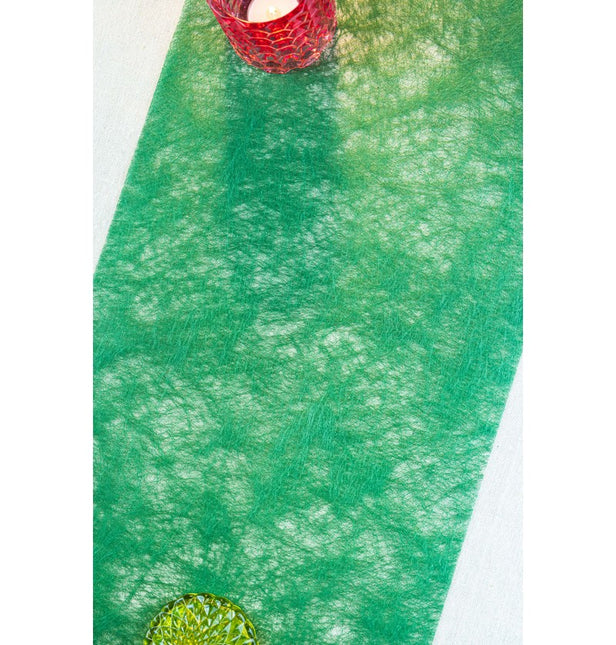 Runner da tavola verde 10m