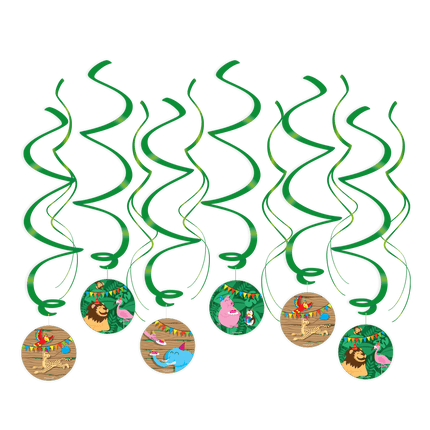 Jungle Hangdecoratie 70cm van Paper Dreams koop je bij Partywinkel