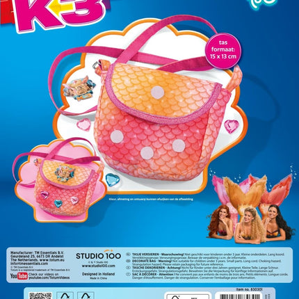 K3 Knutselset Handtas - Partywinkel - 8714274830301