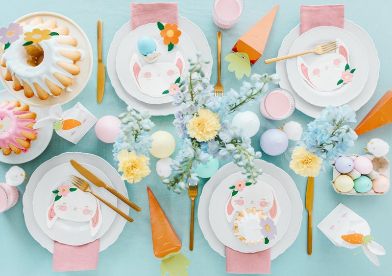 Kaars Paasei Paars 10cm van Partydeco koop je bij Partywinkel