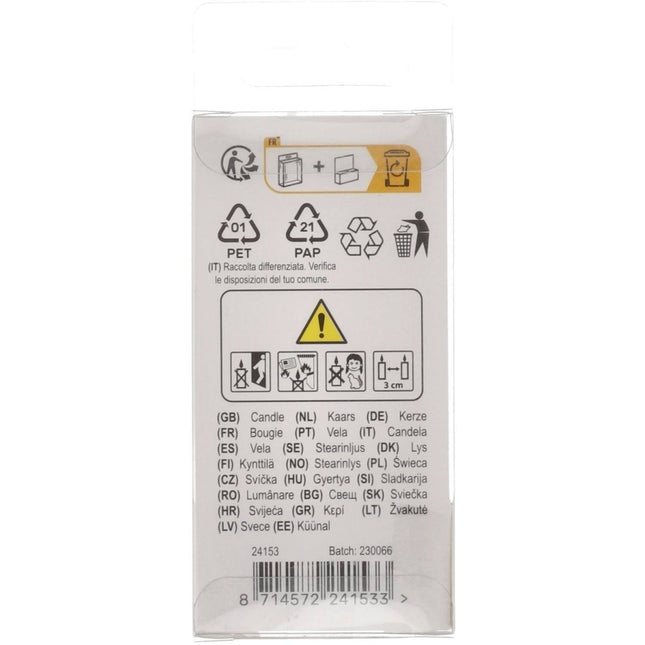 Kaars Simply Chique Gold Cijfer 3 van Folat koop je bij Partywinkel