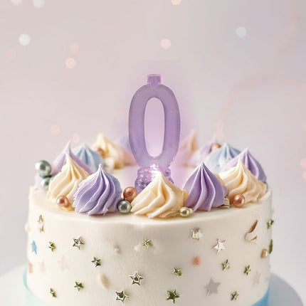 Kaarsenhouder 0 Jaar Led 13cm van Fiestas Guirca koop je bij Partywinkel