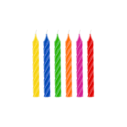 Kaarsjes - Meerkleurig van Paper Dreams koop je bij Partywinkel