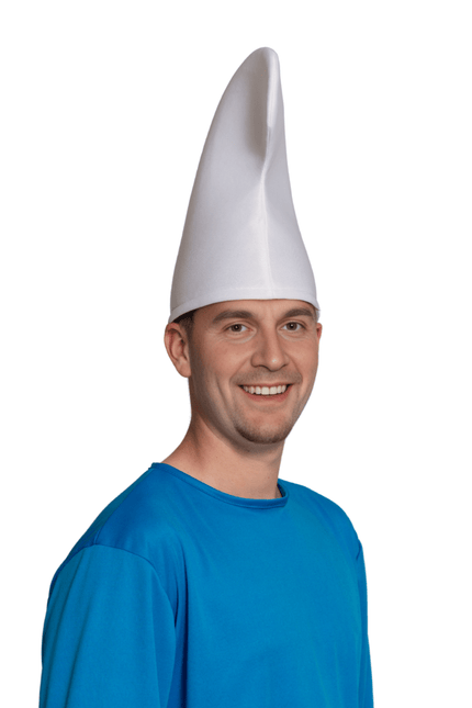 Kabouter Muts Wit van Partychimp koop je bij Partywinkel