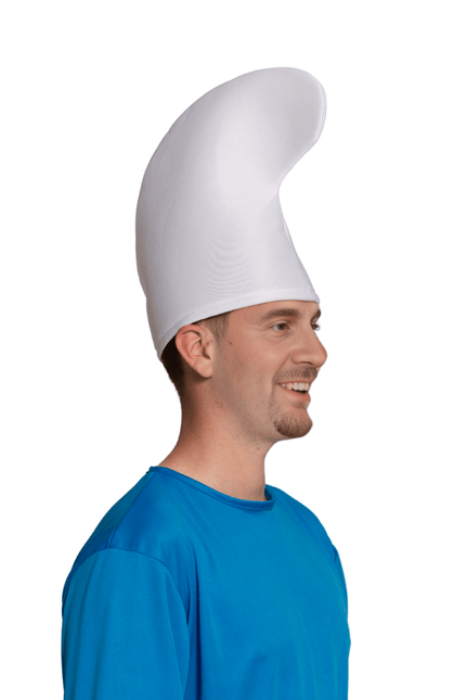 Kabouter Muts Wit van Partychimp koop je bij Partywinkel