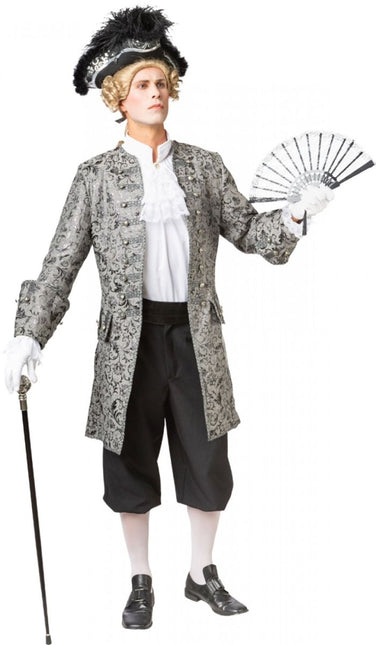 Kanten Waaier – Zwart van Orlob koop je bij Partywinkel