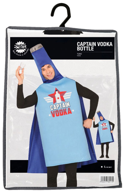Kapitein Kostuum Vodka - Partywinkel - 8434077860175