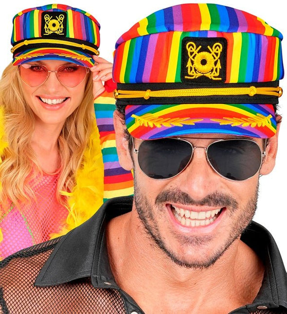 Kapiteinspet Regenboog van Widmann koop je bij Partywinkel