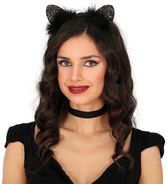 Kat Haarband Veren - Partywinkel - 8434077230114