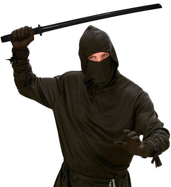KATANA NINJA HOUT ZWART 100 CM van Widmann koop je bij Partywinkel