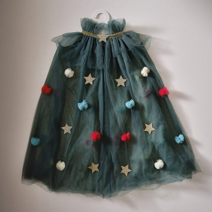 Kerst Cape Groen van Ginger Ray koop je bij Partywinkel